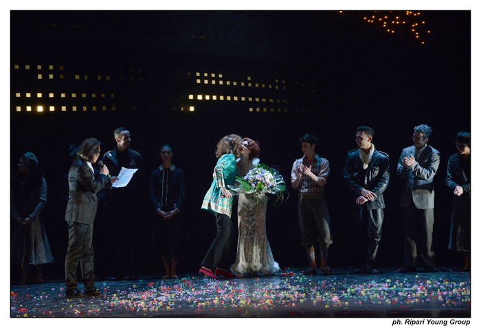 AMARCORD Teatro Olimpico del 17.04.2014 con ROSSELLA BRESCIA e N