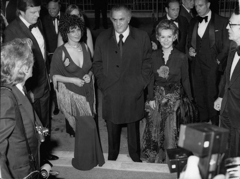 Federico Fellini Federico Fellini Giuletta Masina, Federico Fellini, Magali Noël